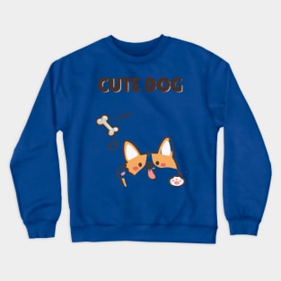 CUTE DOG Crewneck Sweatshirt